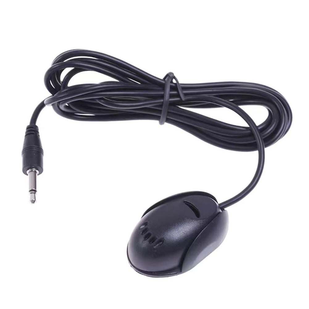 Portable Car Audio Microphone 3.5mm External Mic Intelligent Noise Reduction Microphone for Car Vehicle GPS Bluetooth-compatible