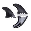 Surfboard Fins Set of 3 Sturdy PVC Left Center Right for Longboard Shortboard Stand Up Paddle Board