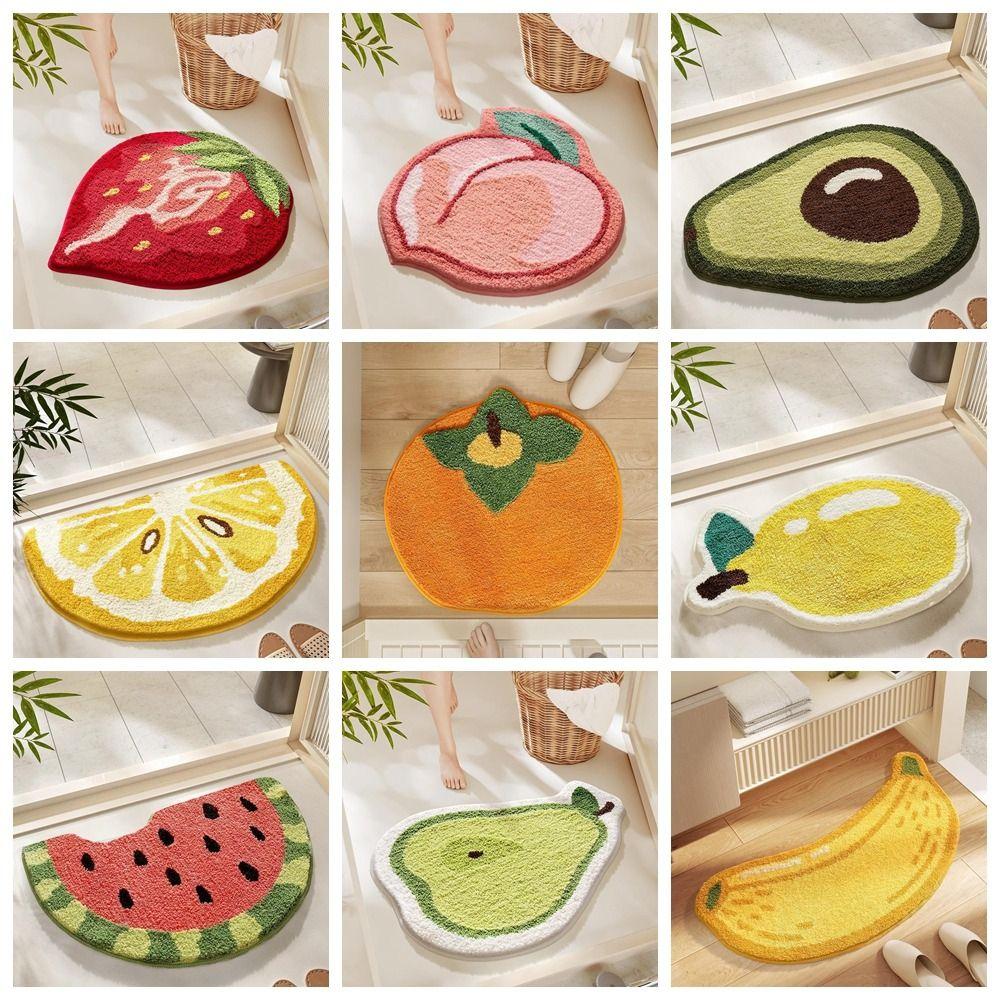 Absorbent Bathroom Rugs Soft Carpet Cute Door Mat Home Decor