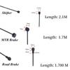CNC Teflon Bicycle Shifting Brakes Iner Line For MTB Road Bike Shifter Brake Derailleur Brake Cable