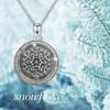 Snowman Geometric Bell Heart Snowflake Necklace Zinc Alloy Chain Women Jewelry