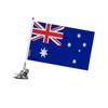 Drapeau - Australie - 27 X 35 Cm - Mât À Ventouse - Acier Inoxydable - Impression Recto/Verso