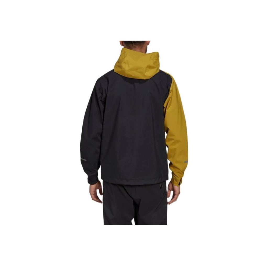 Adidas Куртка с длинным рукавом и логотипом Color Block Letter Printing, мужская куртка Olive HF3272