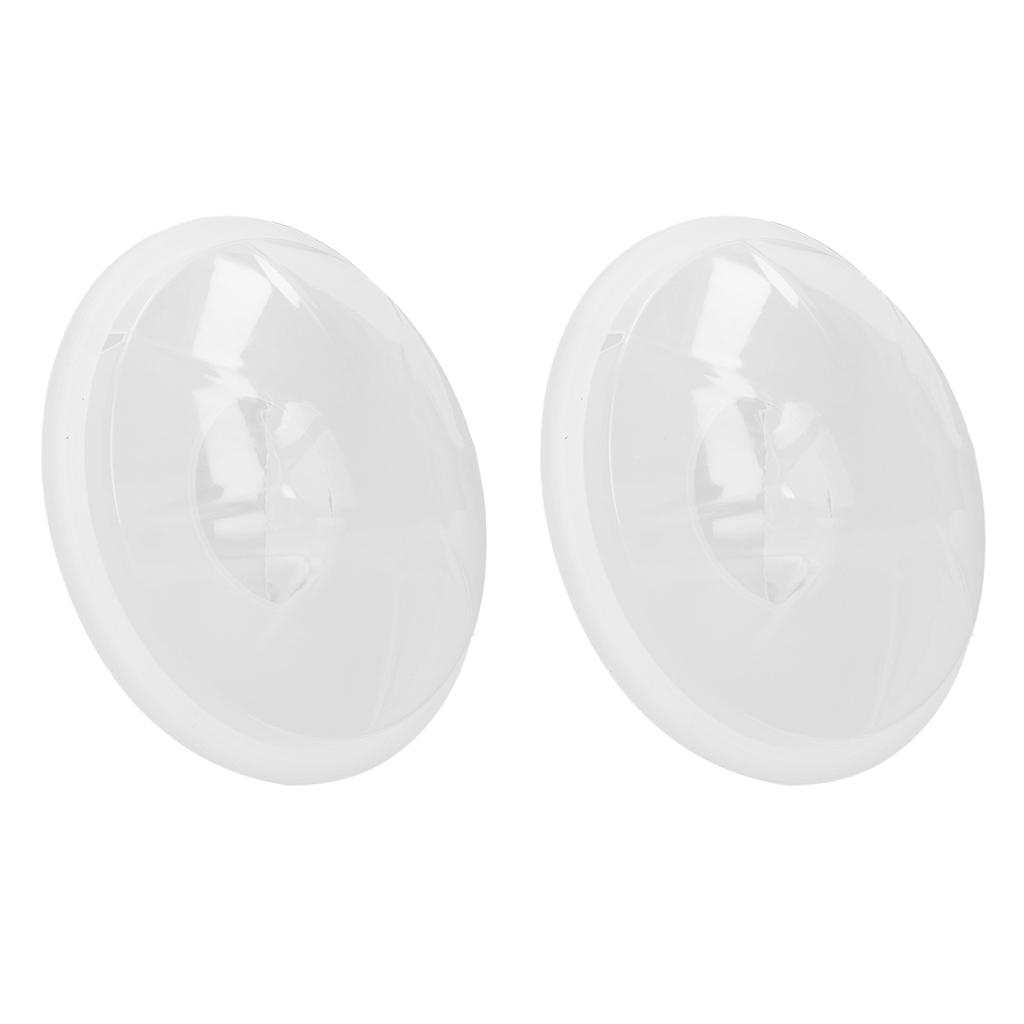 2 Pcs Breast Milk Collector Wearable Reusable Food Grade Silicone Nursing Cups Good Ventilation