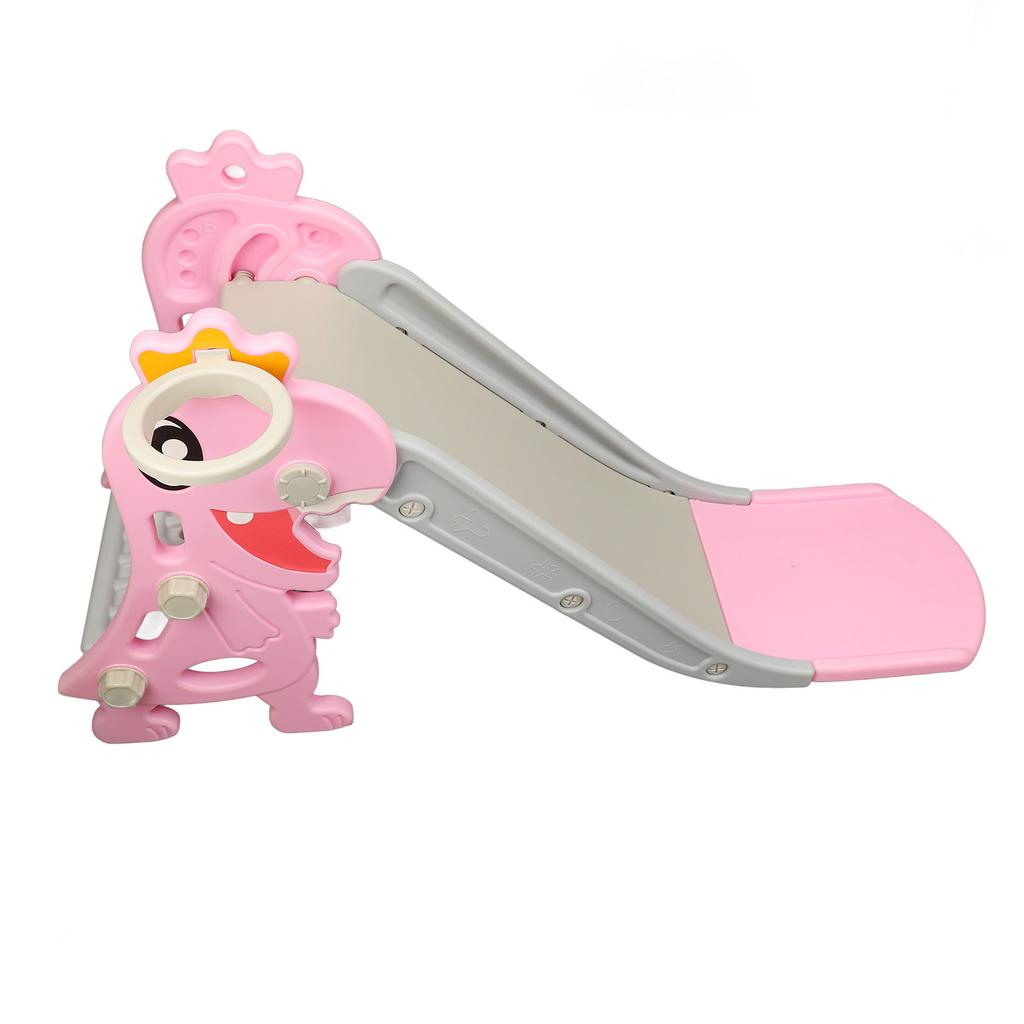 Toddler Indoor Slide for Age 1 To 8 Years Old Dinosaur Shape Non Slip Stairs Kids Slide with