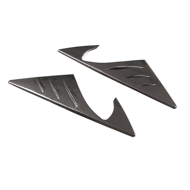 Нержавеющая сталь автомобиля внешняя сторона зеркало заднего вида треугольная пластина накладка для Toyota GR Supra A90-2022 авто