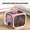 Ящик для сушки домашних животных, водонепроницаемый, антишерстяной, летающий, для сушки собак и кошек, портативный складной домик для груминга, ящик для сушки шерсти, клетка для маленьких и средних собак и кошек