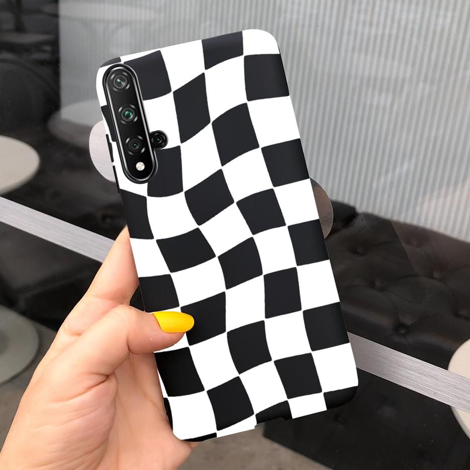 For Huawei Nova 5T Case Honor 20 Fashion Art Painted Cover Soft Slim Phone Case For Huawei Nova 5T 5 T Honor20 Back Cover Bumper