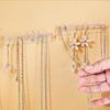 Wall-Mounted Necklace & Bracelet Anti-Tangle Jewelry Stand