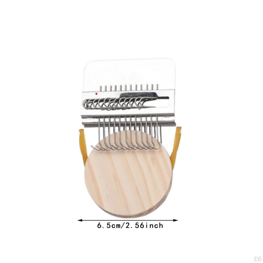 Compact Weaving Loom, Repair Tool for DIY Clothing Projects