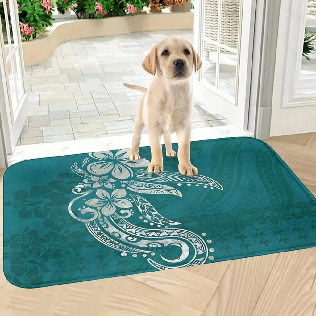 1PC Octopus Pattern Kitchen Rug Non-Slip Door Mats Pop design Bathroom Rug Bath Mat Carpet for Home Sink Laundry Decor