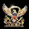 Винтажная брошь-орел со стразами к 250-летию США - Европейское и Американское юбилейное издание