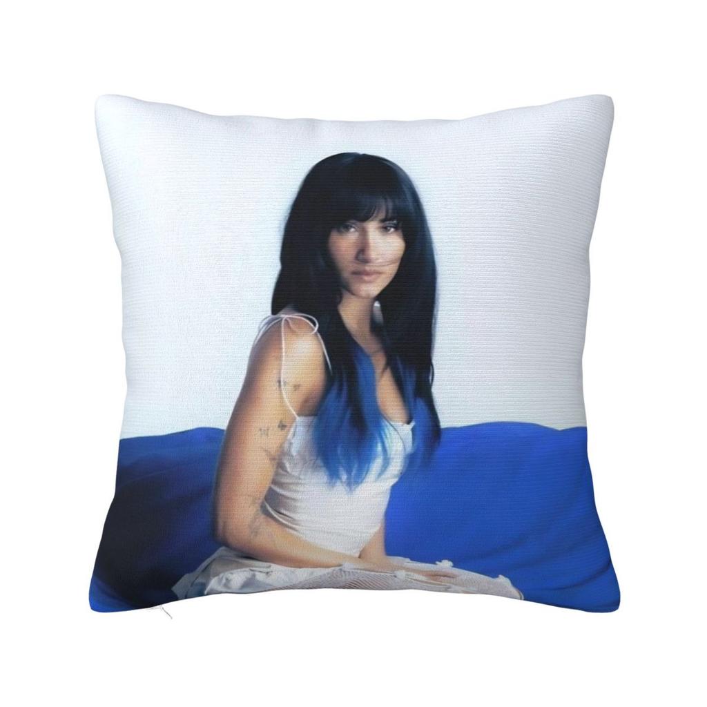 Singer Aitanaed Pillowcase Printed Polyester Cushion Cover Decorative Pillow Case Cover Home Zipper 45*45Cm