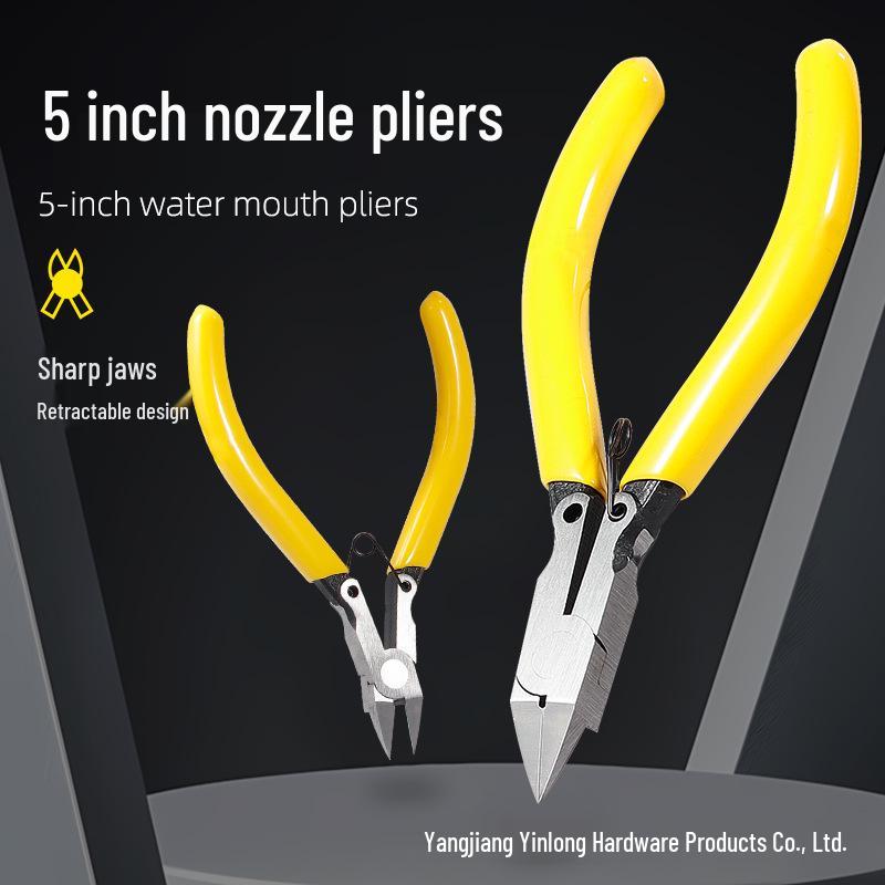 Key Brand Stainless Steel Diagonal Cutting Pliers for Gundam Models and Circuit Boards