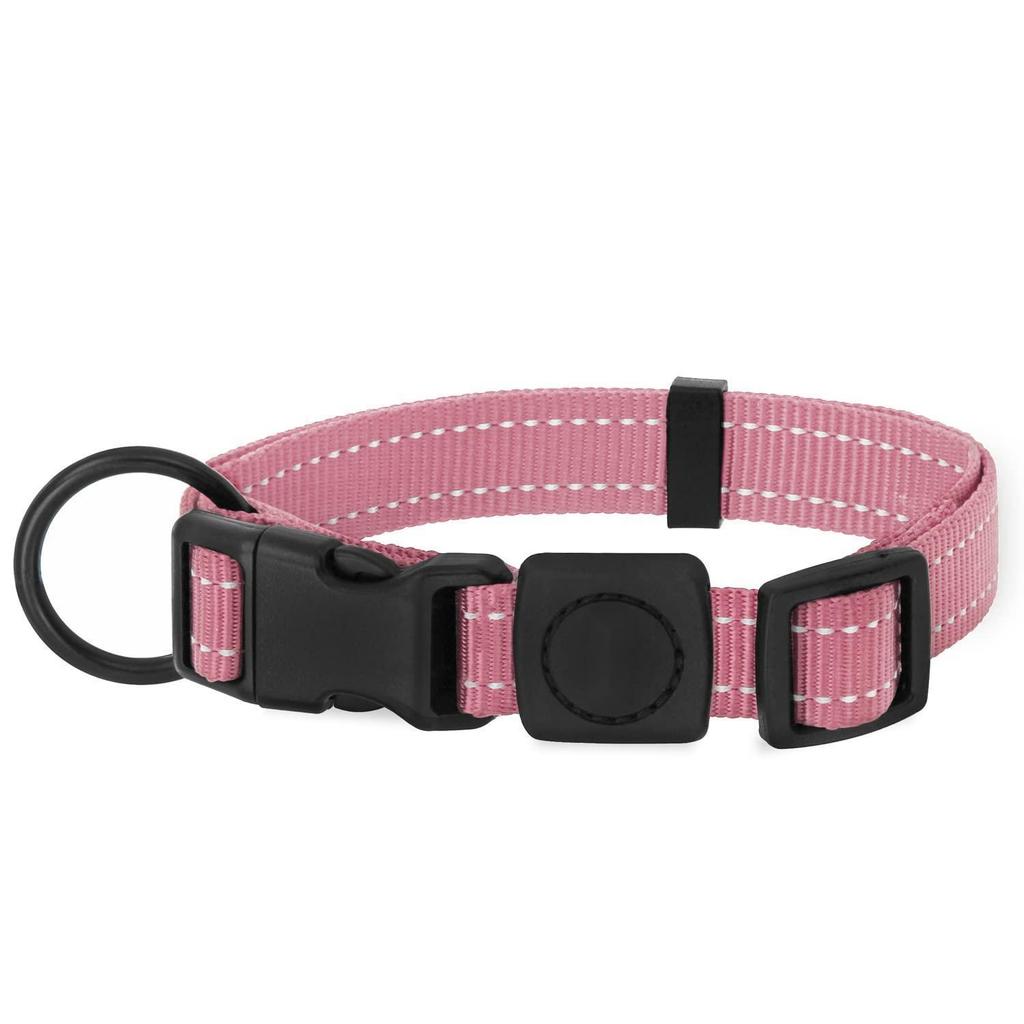 Nylon Dog Collars Durable Design Adjustable Size Soft and Comfortable Dual Color Style Perfect for Everyday Use