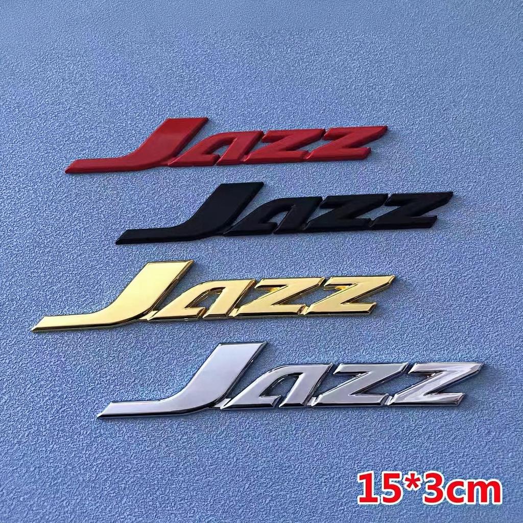 1 шт. 3D Металлический JAZZ 3D Логотип Значок Наклейка Багажник Автомобиля Задний Эмблема Наклейка