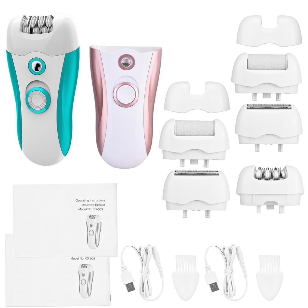 Электробритва 3 в 1 для женщин, интимных частей тела, шлифовальная машина для ног, триммер для удаления омертвевшей кожи