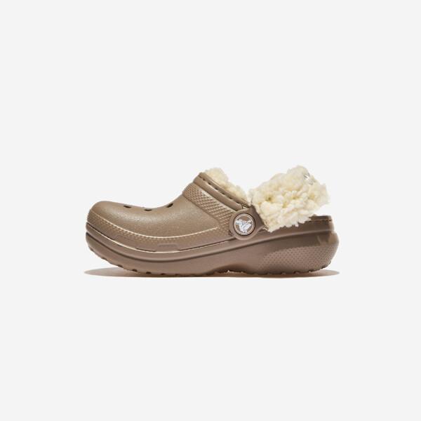 Crocs Классические клоги на флисовой подкладке для малышей Crs212857