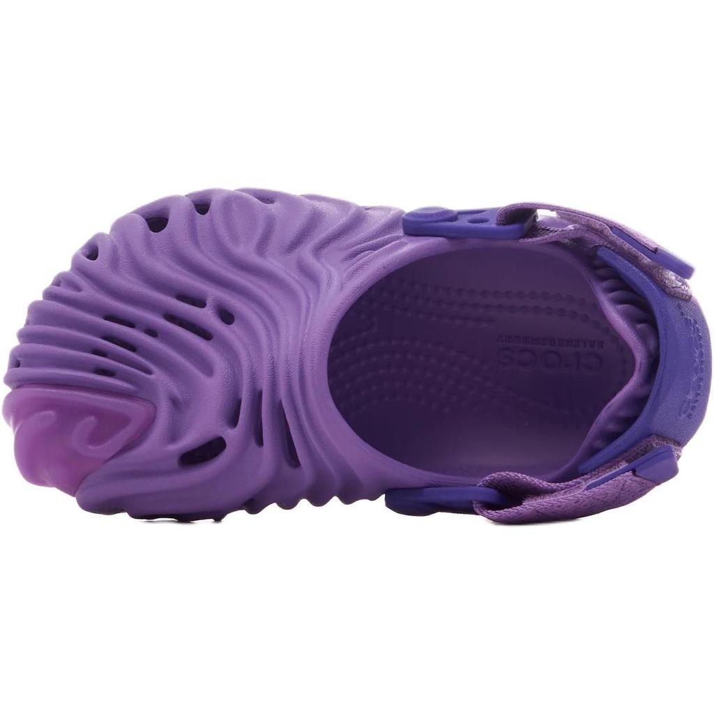 Salehe Bembury x Crocs Pollex Clog Детские Клоги Ежевика Детские Кроссовки Фиолетовый 208600-5AE