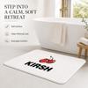 Trendy K-kirsh Brand Floor Mat Cozy Minimalist Flannel Area Rug Anti-Slip Washable Bedroom Living Room Decor