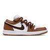 Jordan Air Jordan 1 Mocha Film Slip Resistant Abrasion Resistant Low top Vintage Basketball Shoes Unisex White Brown DC0774-202(Team864-)
