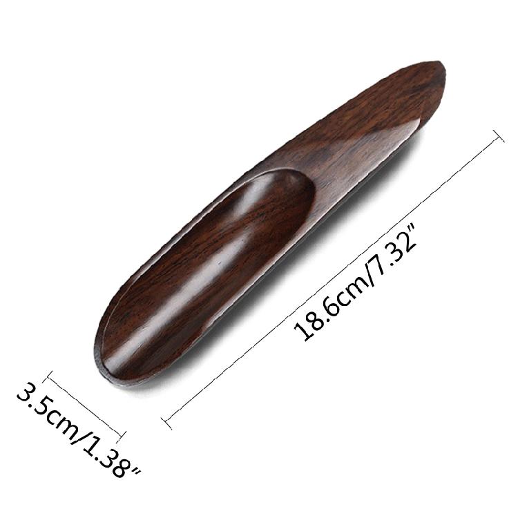 Kung Fu Tea Лопатка для чая Зажим для чая Аксессуары для чайной церемонии Натуральный деревянный материал