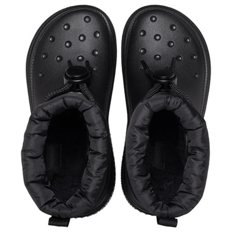 Crocs Другие дутые теплые ботинки Igloo Короткие зимние ботинки Женские Черные
