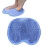 Силиконовая щетка для массажа спины, нескользящая подушечка для мытья ног, массажный коврик для душа с присоской, массажная подушечка для ванны, отшелушивающая щетка для ног