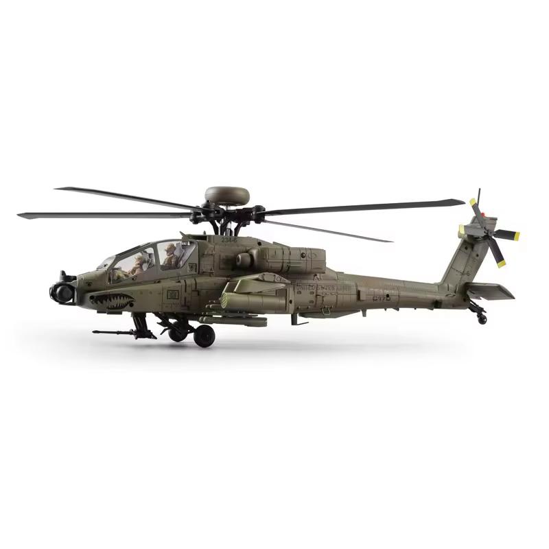 1/48 RC ERA C170 Apache AH-64D RC Вертолет Военная Модель 6-канальный Бесколлекторный Оптический Поток Позиционирование Одним Ключом Перевернутый Полет