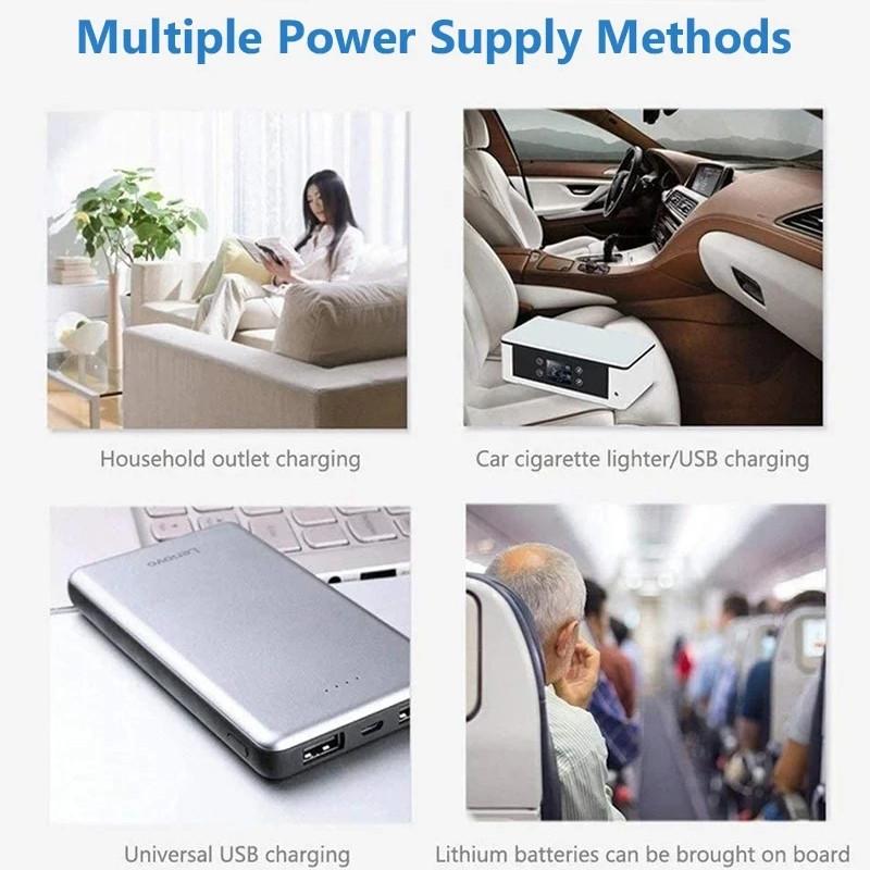 0~18 Градусов Диабетический Портативный Дорожный Холодильник Интеллектуальный Контроль Температуры Охладитель Инсулина Перезаряжаемый Медицинский Термоконтейнер