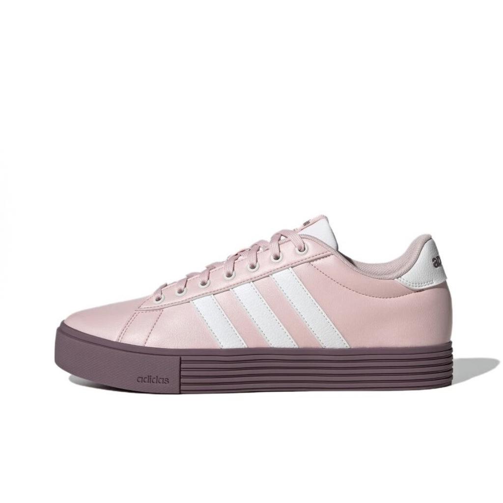 Adidas Daily 4.0 Butterfly Wing Silver Sun Abrasion Resistant Low top Skateboard Shoes Unisex Pink JR0080(tea641-)