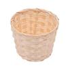 Bamboo Decorative Portable Small Sundries Organizer Storage Basket Plant Box Fruit Basket Basket