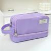 Three-layer Macaron Pencil Case Pencil Bag Multifunction Pencil Case  Stationery