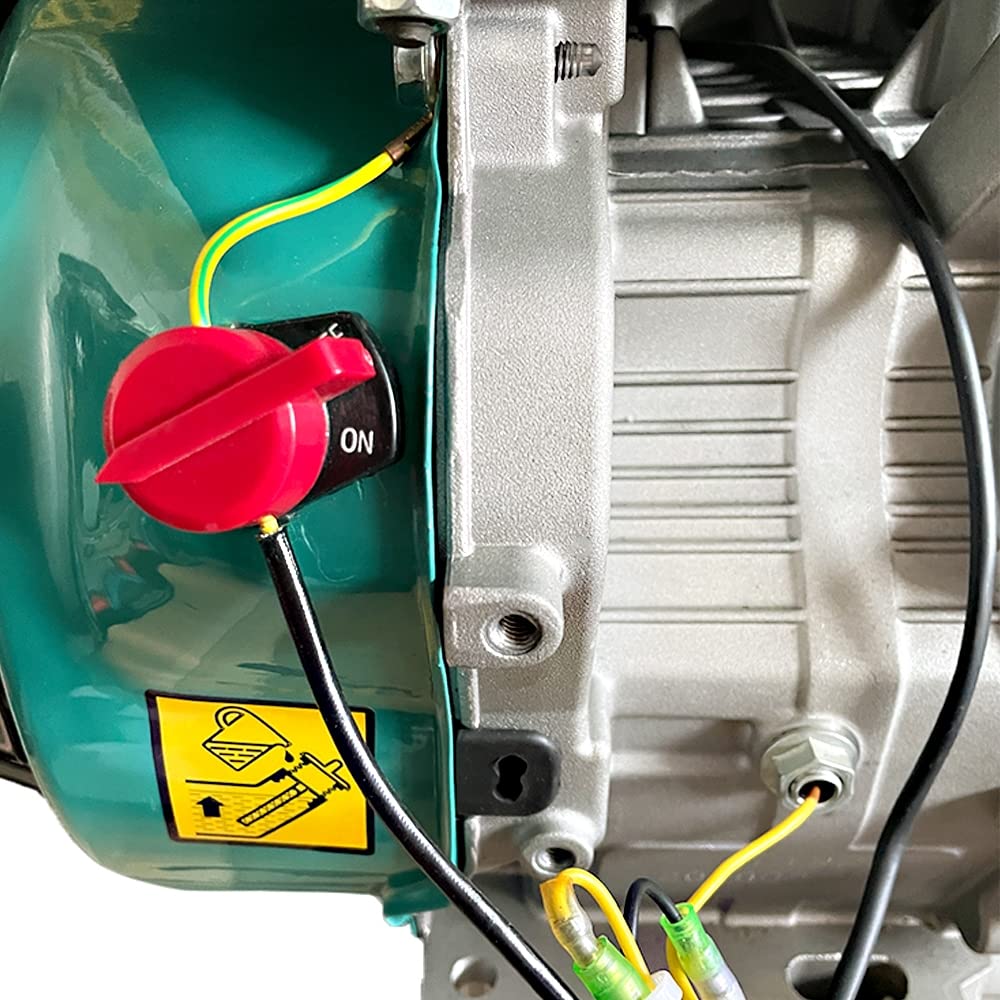 WOTIAN Engine On Off Stop Switch Compatible with Champion Predator Firman Briggs and Stratton Honda and Clones GX160 GX200 GX212 GX225 GX240 GX270
