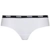 Puma Brazilian Briefs 2 Pack, Womens White Panties