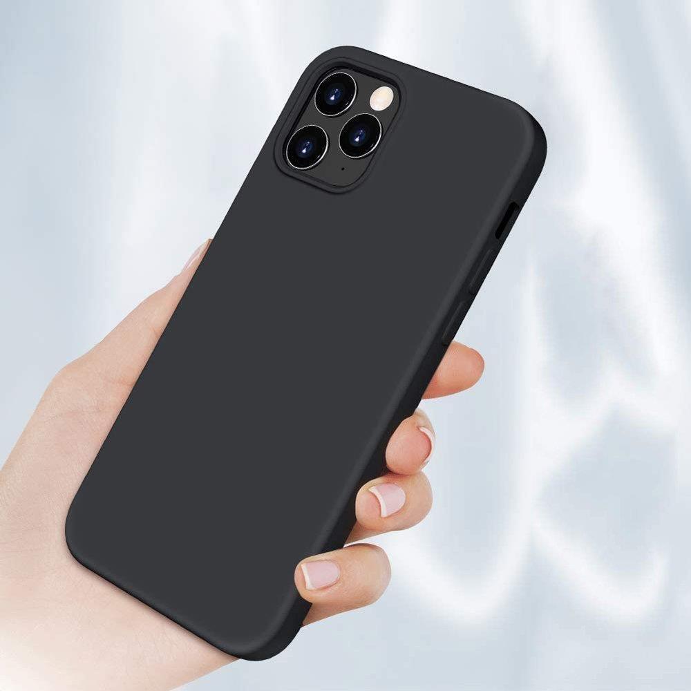 Premium Black Silicone Case for Xiaomi Redmi Note 10 5G / Poco M3 Pro - Flexible Shockproof Protective Cover