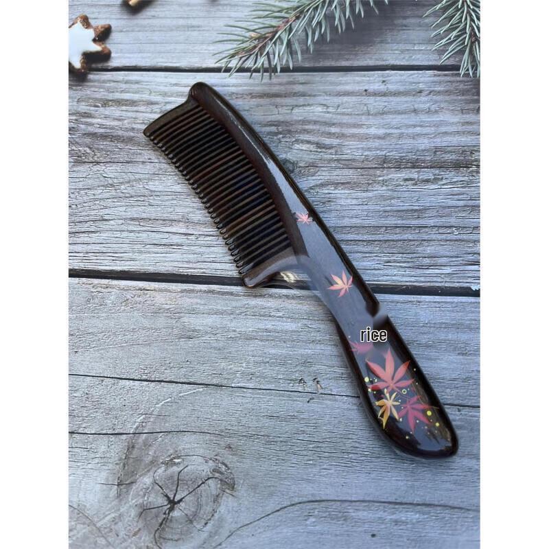 Набор гребней из натурального дерева Mujiang Yuxiu, цвет: коричневый