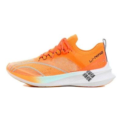 Li Ning Feidian Challenger универсальные амортизирующие нескользящие низкие кроссовки мужские кроссовки оранжевые ARMS011-2
