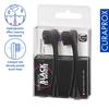 Curaprox Sonic Electric Toothbrush Black is White is Replacement Brush Heads (Black White) (2-pack)