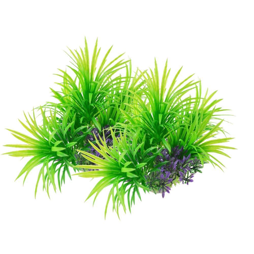 Аквариумные Растения Украшение Пластиковые Искусственные Цветы Морские Водоросли Имитация Водных Растений Украшения Для Аквариума