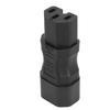 4Pcs IEC320 C14 To IEC320 C15 Power Adapter IEC320 C14 To C15 Power Adapter Connector for Laptop