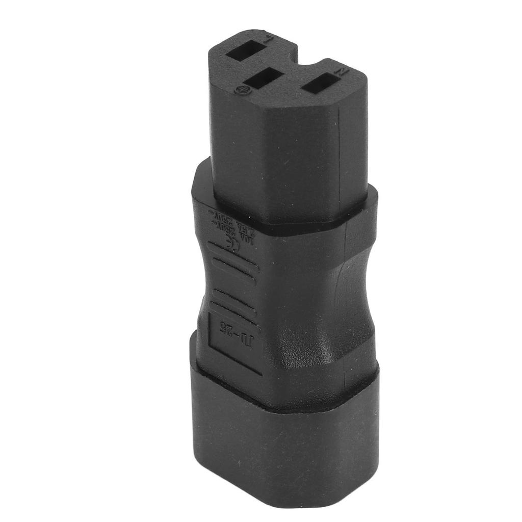 4Pcs IEC320 C14 To IEC320 C15 Power Adapter IEC320 C14 To C15 Power Adapter Connector for Laptop