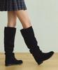 The Johi Vintage Knee-High Boots_2.5Cm, 5Cm (A Type)