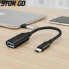 OTG Type C Кабель USB C Папа на USB 3.0 A Мама Адаптер Конвертер для Смартфона Планшета Быстрая Синхронизация Данных Зарядка