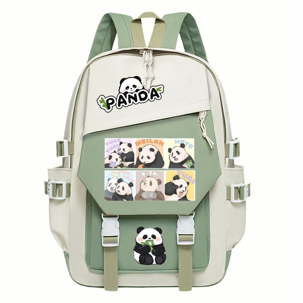 Рюкзак Panda Huahua, большая вместимость, легкий, повседневный, высокая ценность, простой, студенческий, школьный