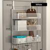 over The Door Organizer 3 Tier Hanging Storage Rack Home Decor Large Capacity Hanging Basket Wall Mounted Shelf for Bedroom