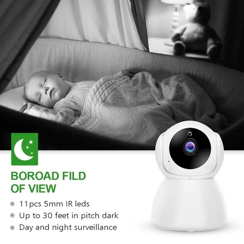 Умная камера 3MP Беспроводная камера видеонаблюдения IP WiFi Сетевая ИК-камера ночного видения Домашняя безопасность CCTV