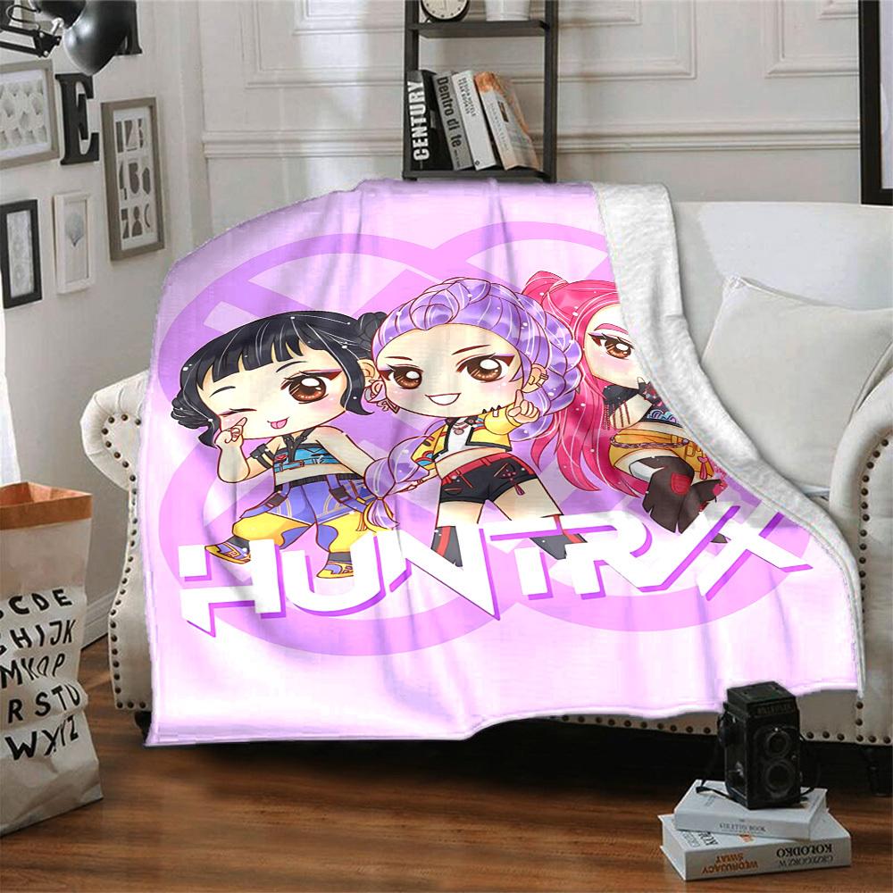 1pc Huntress Flannel Blanket [Cozy Throw Blanket] For Sofa, Bed, Travel, Camping, Livingroom, Office, Couch, Chair, And Bed