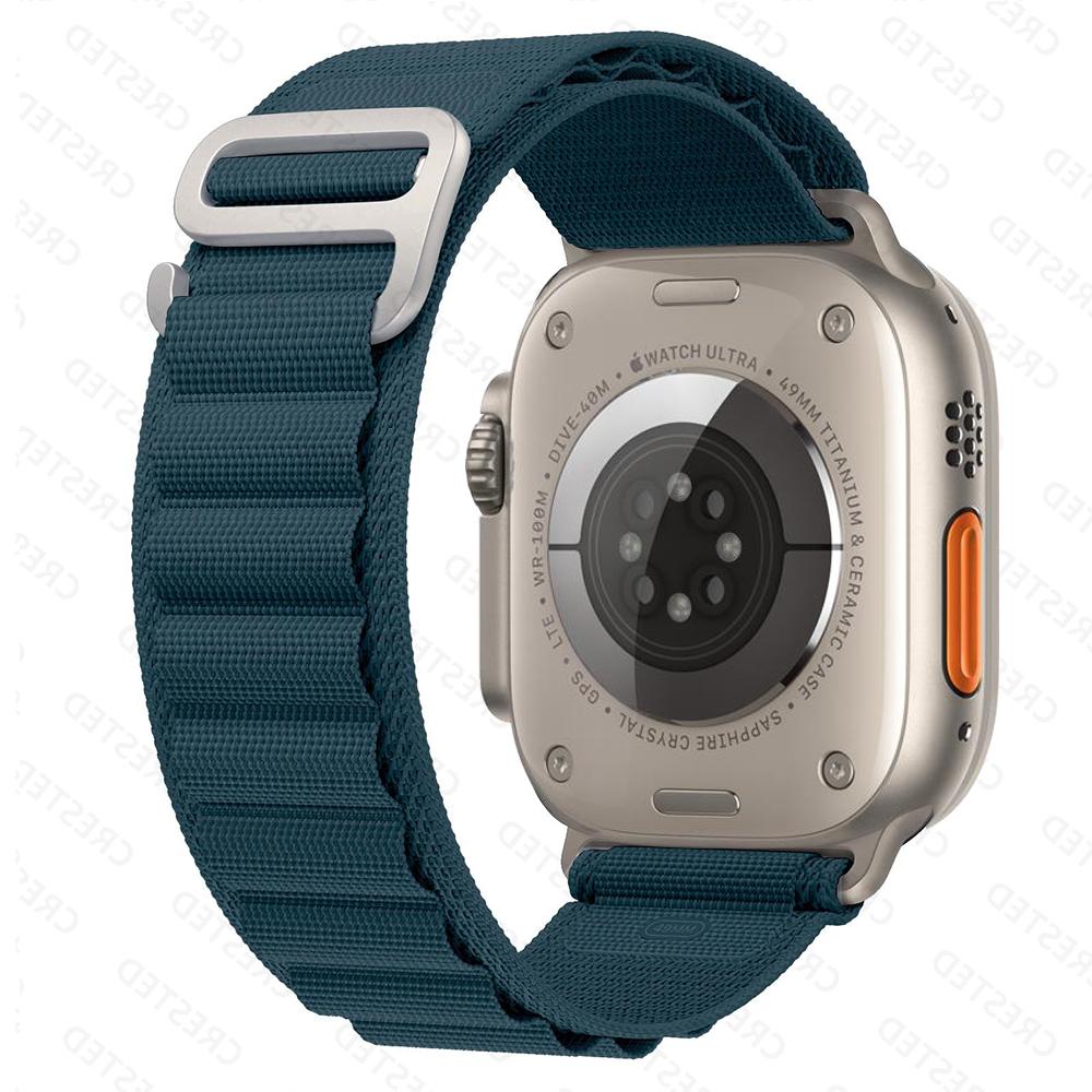 Ремешок для Apple Watch Bands ultra 2 3 49мм 44мм 40мм 41 45мм 42мм 46мм Альпийская петля correa браслет iWatch серия 7 se 8 9 10 11