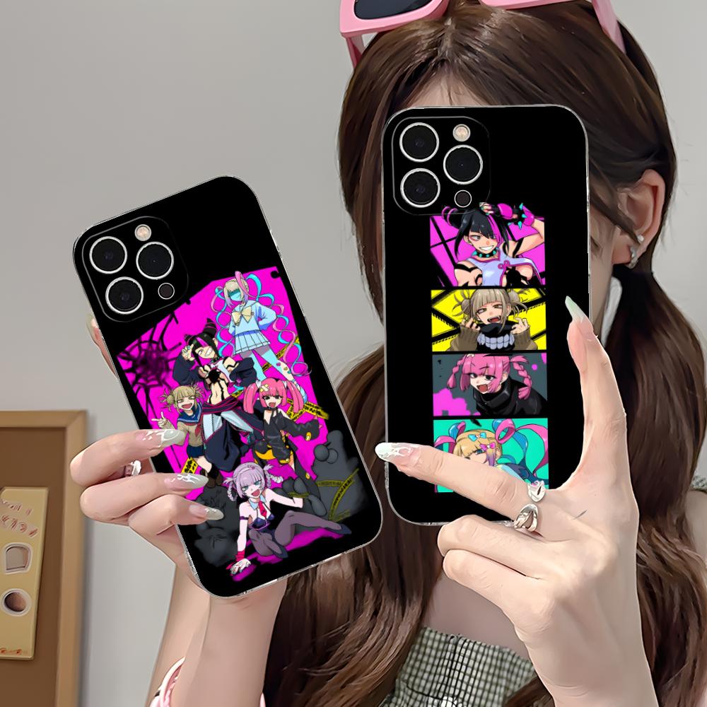Gang of Stupid Girls Phone Case for iPhone 16 15 14 13 12 11 X XR XS 8 6 Pro Max Plus Mini Clear Colour Protective Pretty Cover